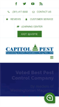 Mobile Screenshot of capitolpest.com
